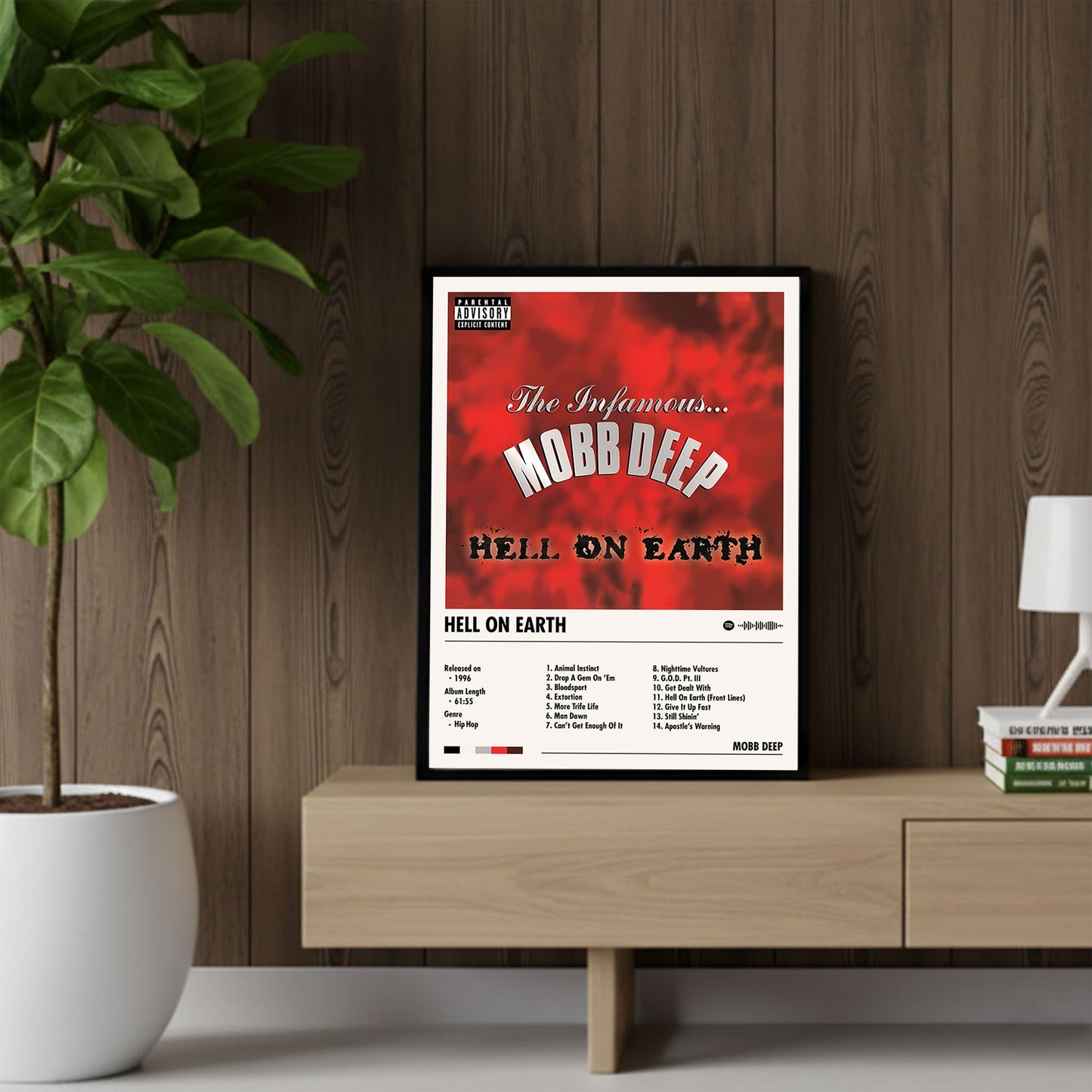 Mobb Deep "Hell on Earth" Album Decor Poster (Digital Download)