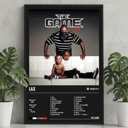 The Game "LAX" Album Decor Poster (Digital Download)