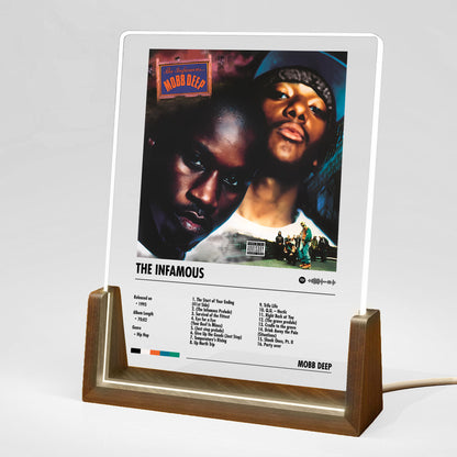 Mobb Deep "The Infamous" Album Decor Acrylic LED Frame
