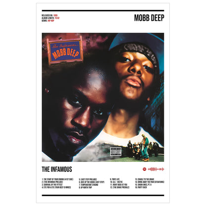 Mobb Deep "The Infamous" Album Decor Poster (Digital Download)