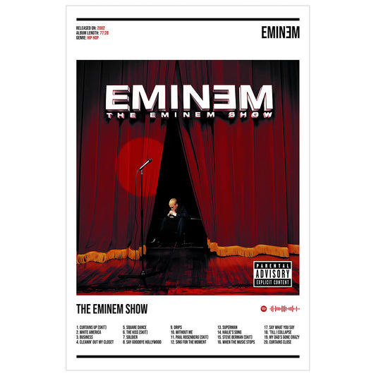 Eminem "The Eminem Show" Album Decor Poster (Digital Download)