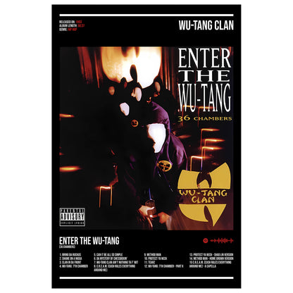 Wu-Tang Clan Album Decor Poster (Digital Download)