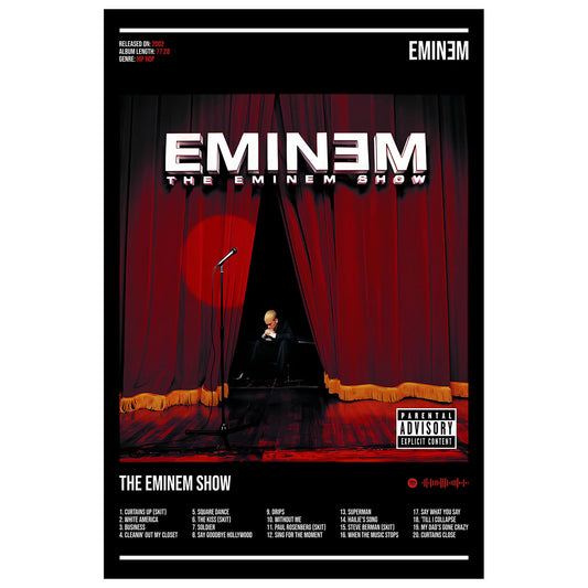 Eminem "The Eminem Show" Album Decor Poster (Digital Download)