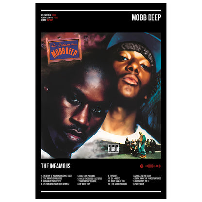 Mobb Deep "The Infamous" Album Decor Poster (Digital Download)