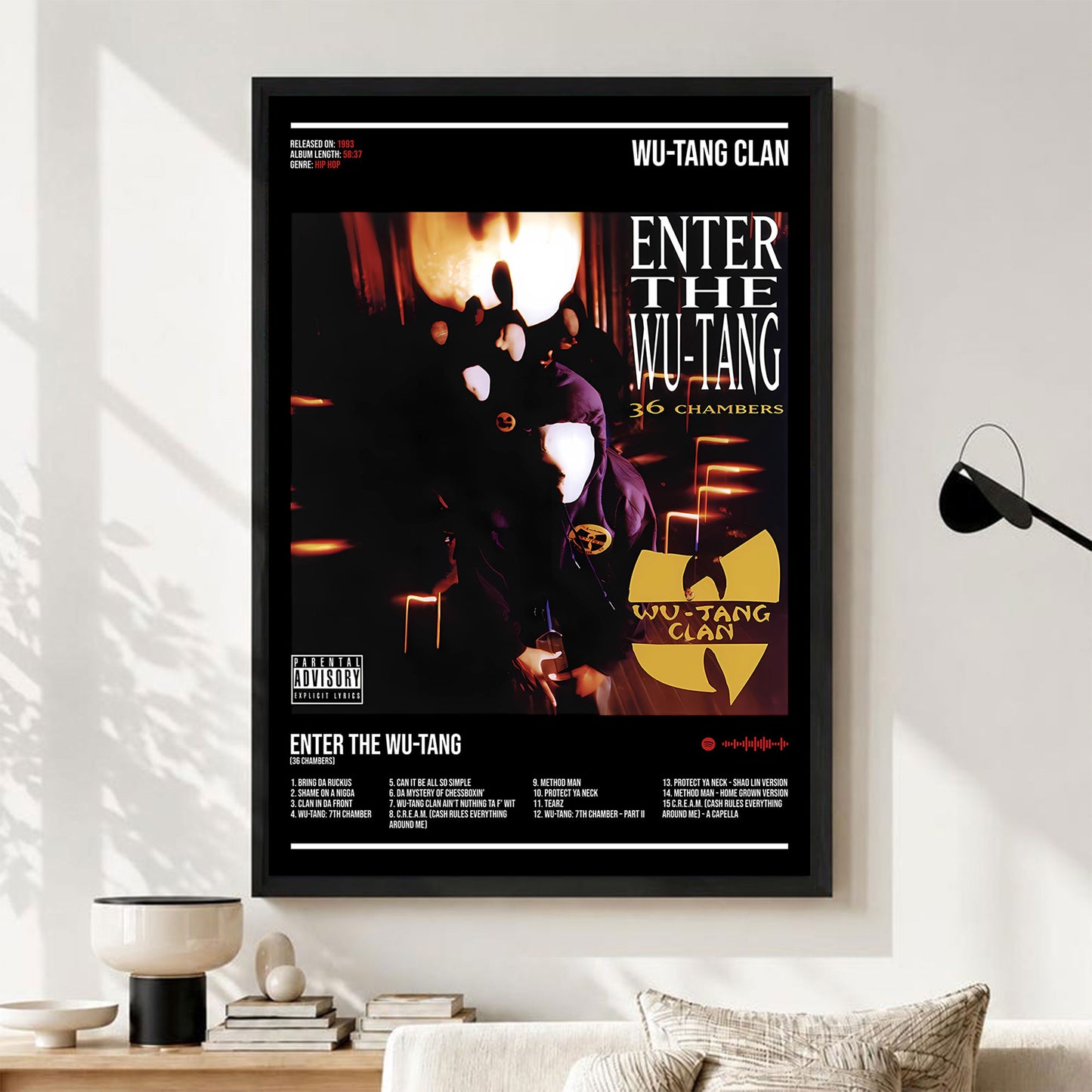 Wu-Tang Clan Album Decor Poster (Digital Download)