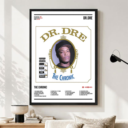 Dr. Dre "The Chronic" Album Decor Poster (Digital Download)