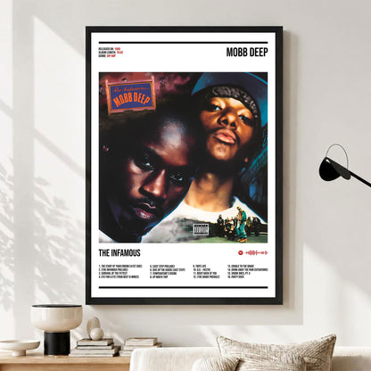 Mobb Deep "The Infamous" Album Decor Poster (Digital Download)