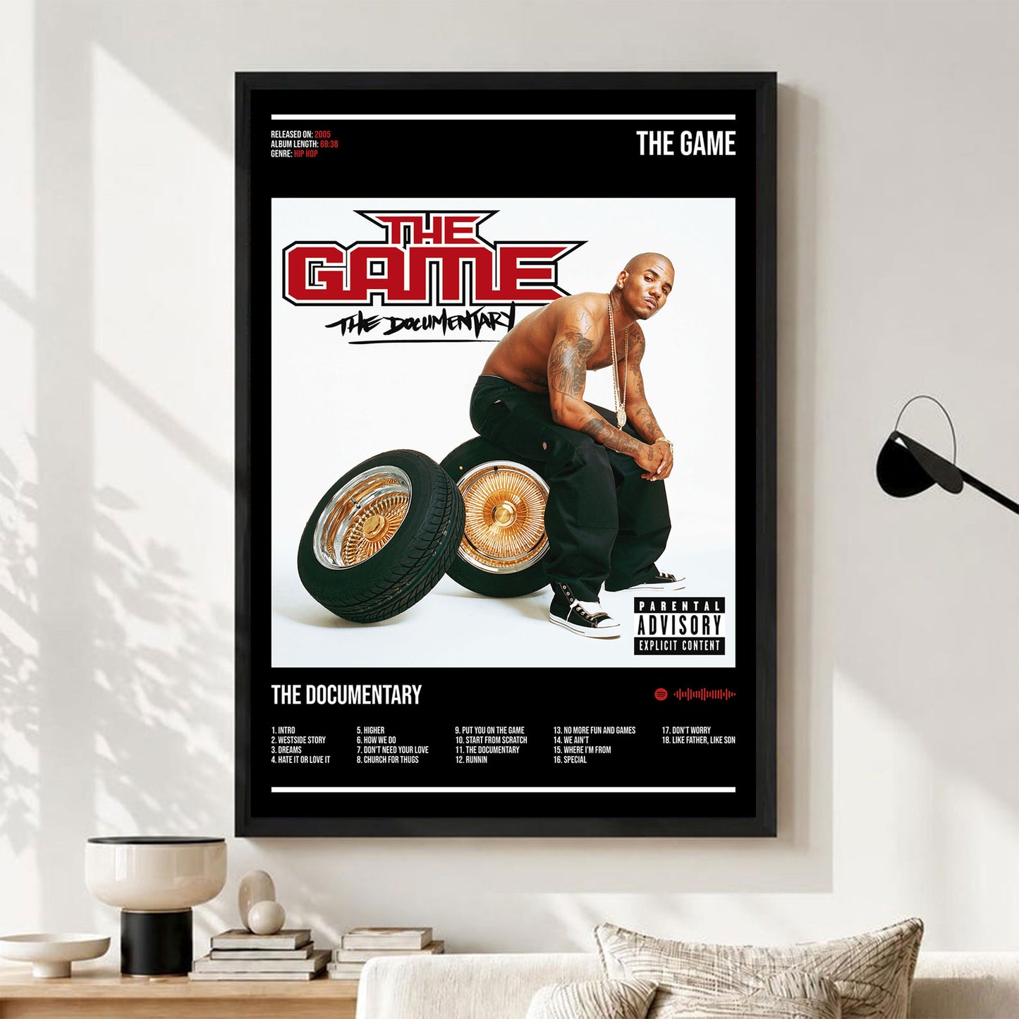 The Game "The Documentary" Album Decor Poster (Digital Download)