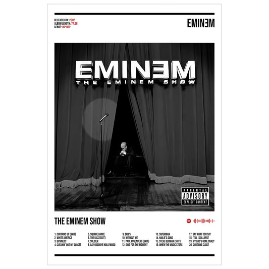 Eminem "The Eminem Show" Album Decor Poster (Digital Download)
