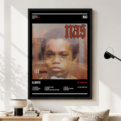Nas "Illmatic" Album Decor Poster (Digital Download)