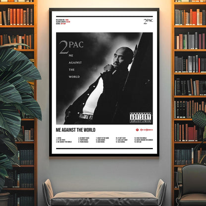 2Pac "Me Against The World" Album Decor Poster (Digital Download)