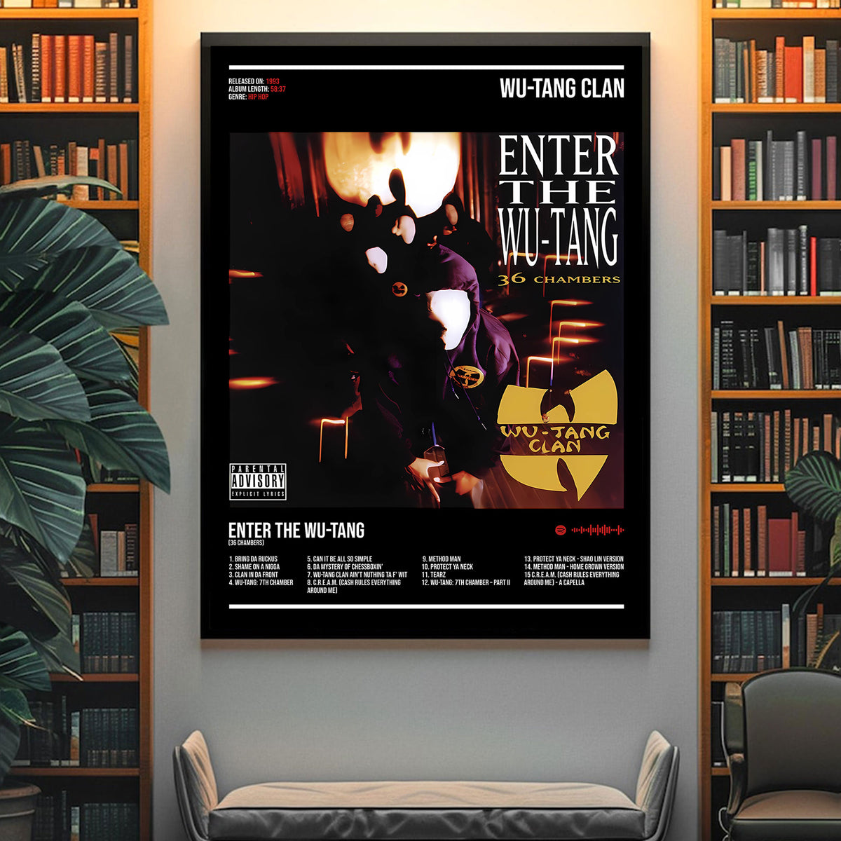 Wu-Tang Clan Album Decor Poster (Digital Download)