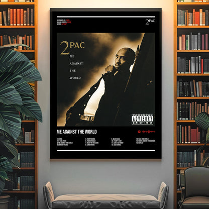 2Pac "Me Against The World" Album Decor Poster (Digital Download)