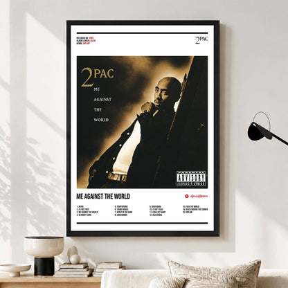 2Pac "Me Against The World" Album Decor Poster (Digital Download)