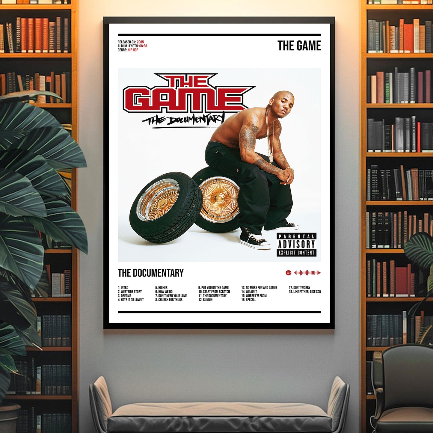 The Game "The Documentary" Album Decor Poster (Digital Download)