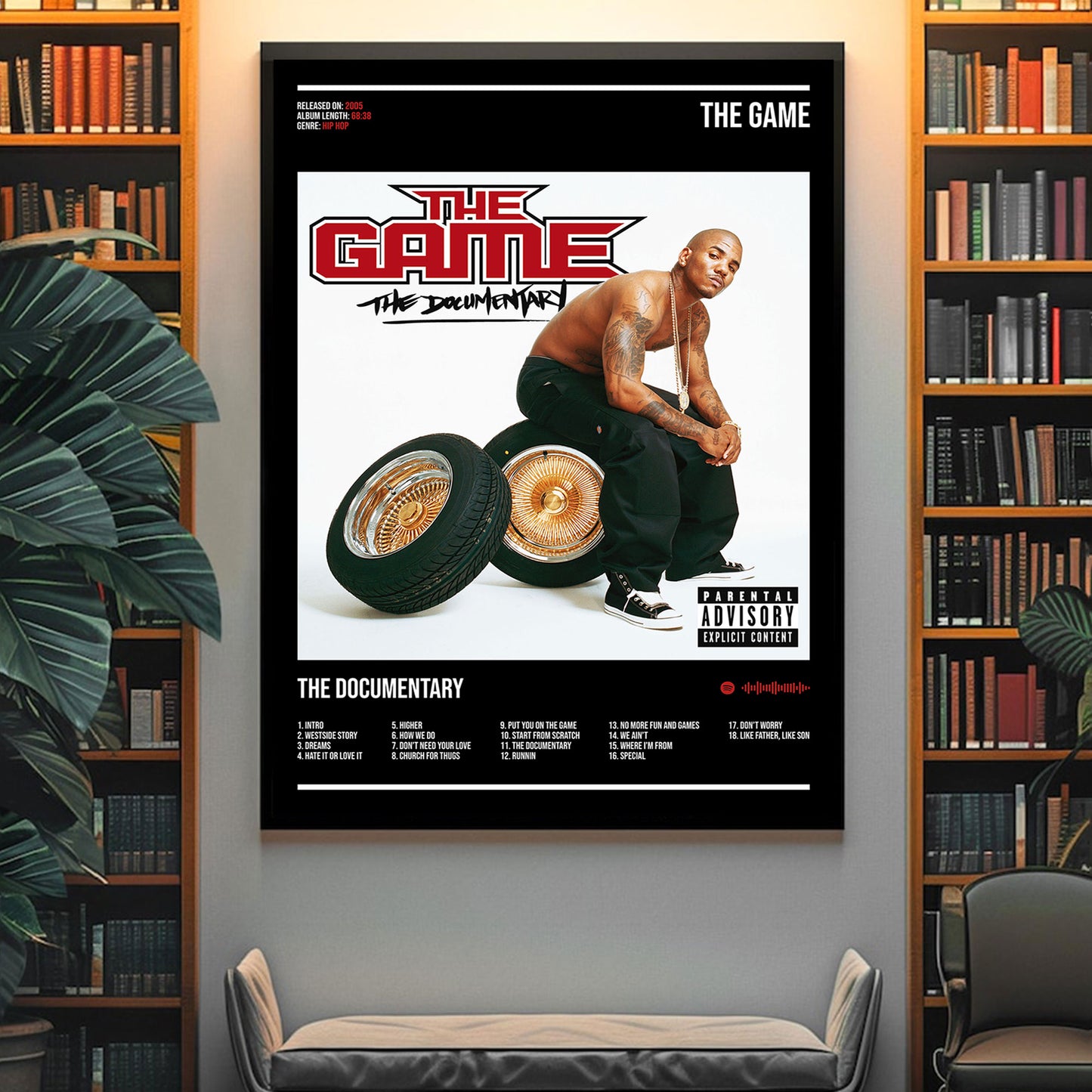 The Game "The Documentary" Album Decor Poster (Digital Download)