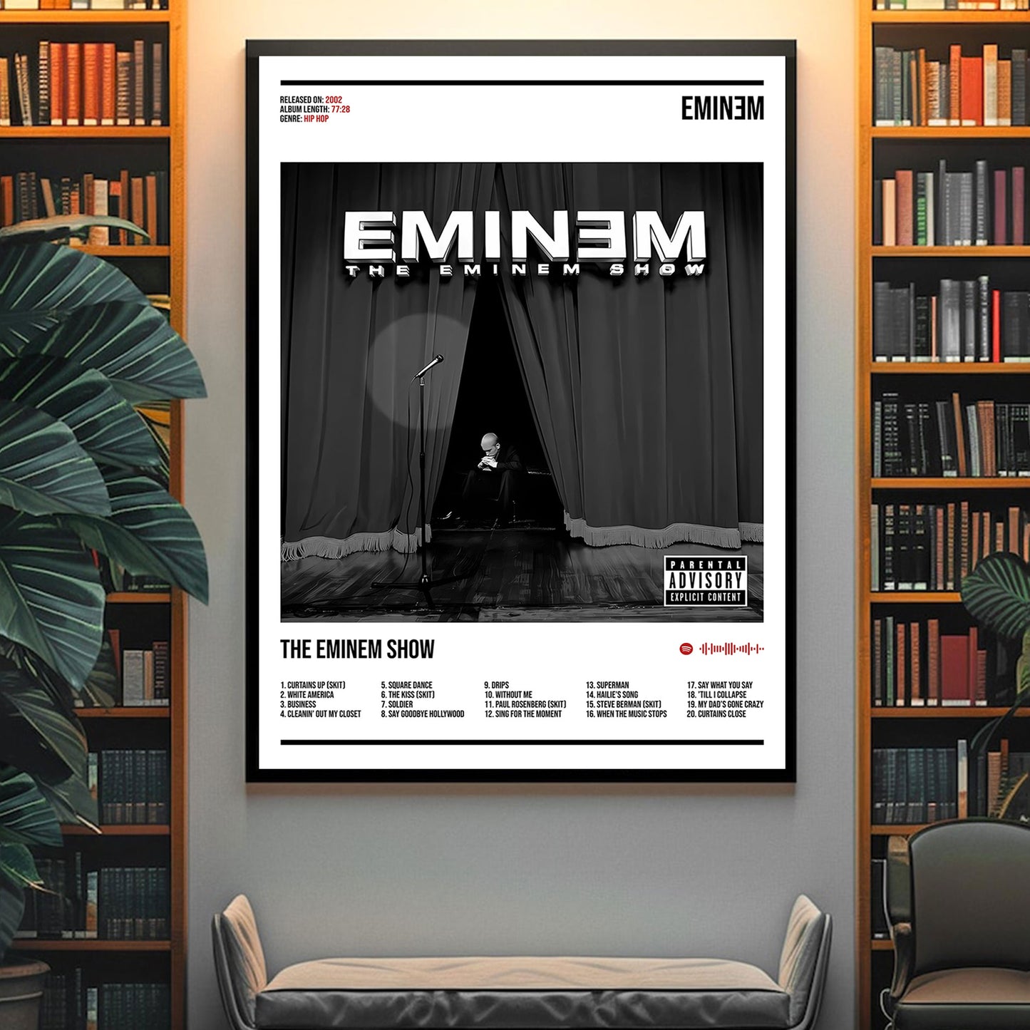 Eminem "The Eminem Show" Album Decor Poster (Digital Download)