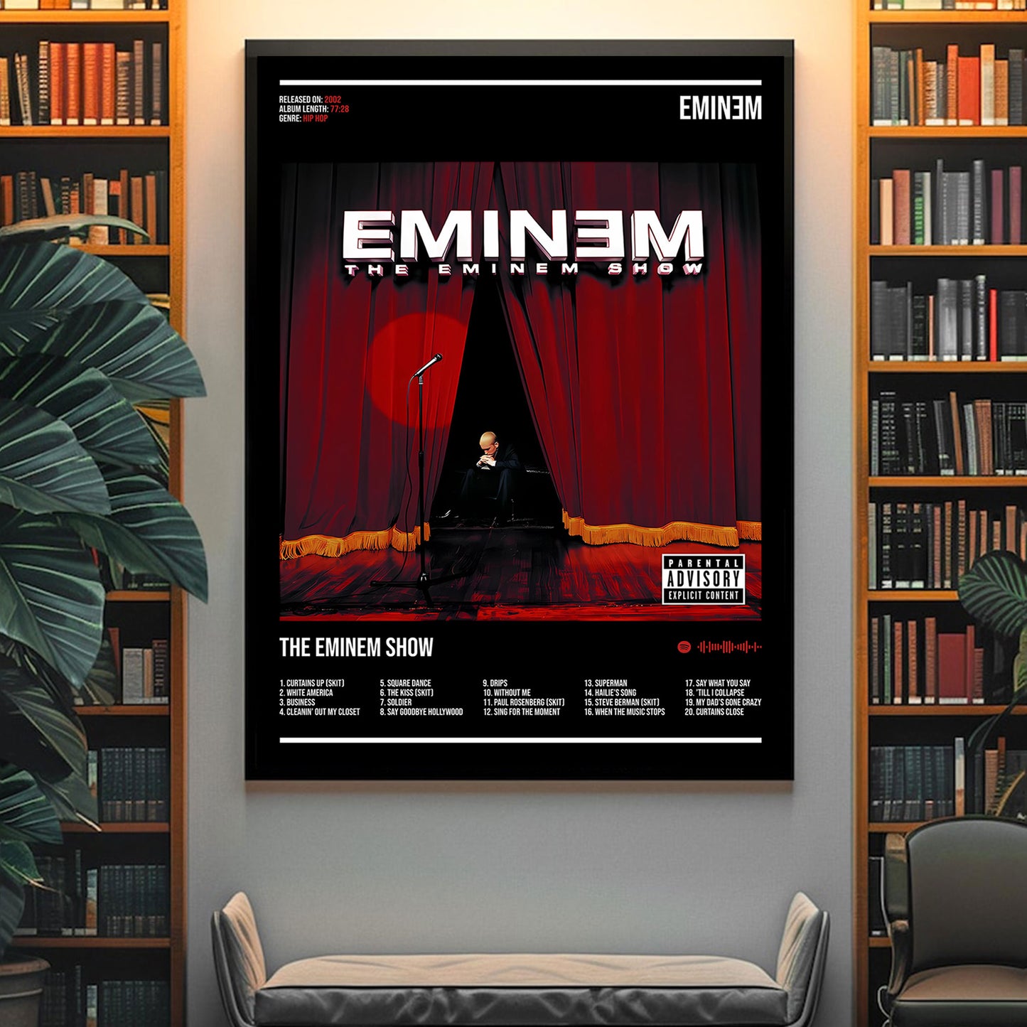 Eminem "The Eminem Show" Album Decor Poster (Digital Download)