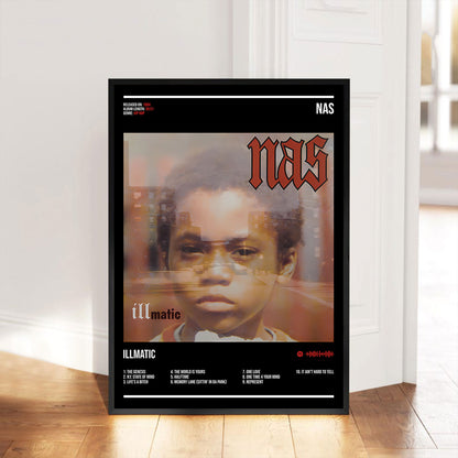 Nas "Illmatic" Album Decor Poster (Digital Download)