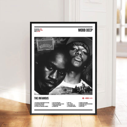 Mobb Deep "The Infamous" Album Decor Poster (Digital Download)