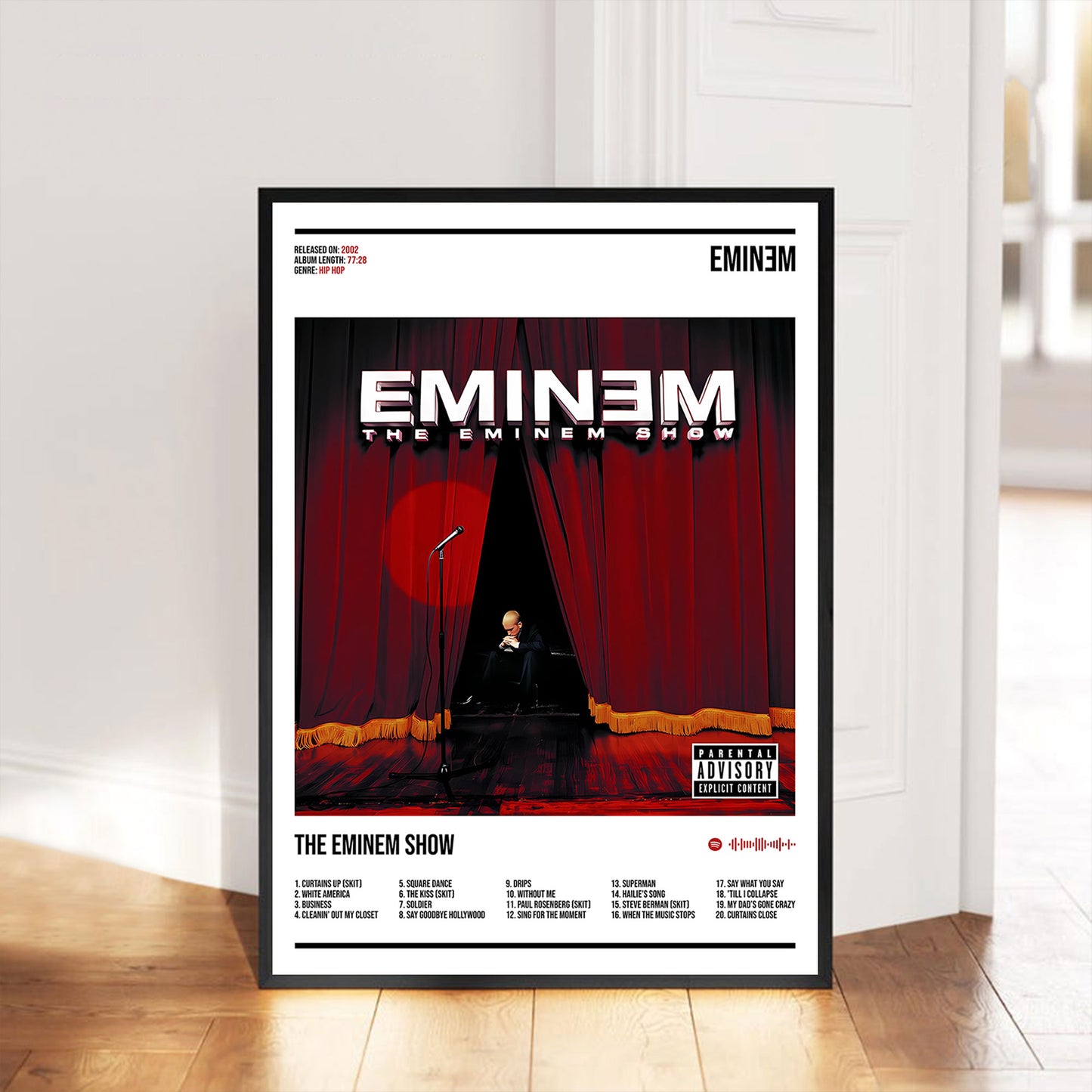 Eminem "The Eminem Show" Album Decor Poster (Digital Download)