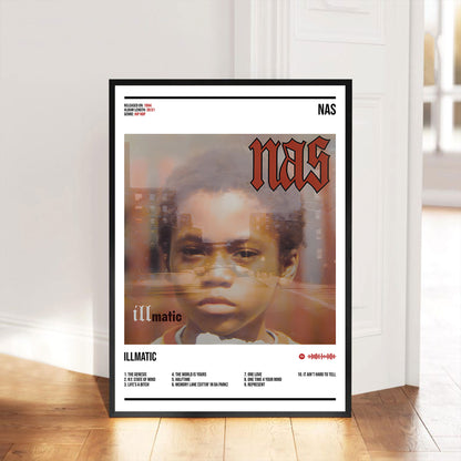 Nas "Illmatic" Album Decor Poster (Digital Download)