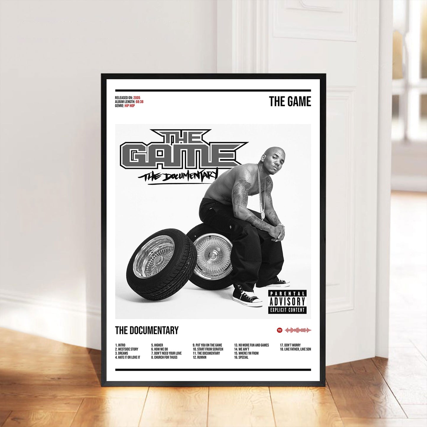 The Game "The Documentary" Album Decor Poster (Digital Download)