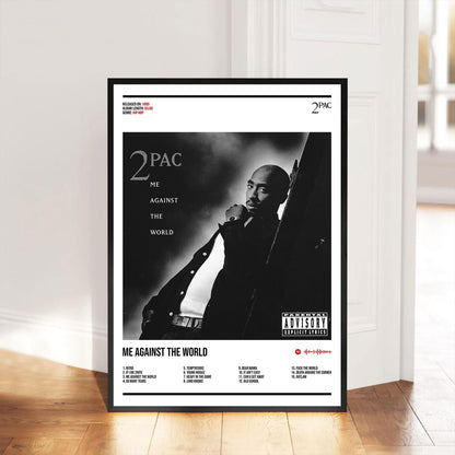2Pac "Me Against The World" Album Decor Poster (Digital Download)