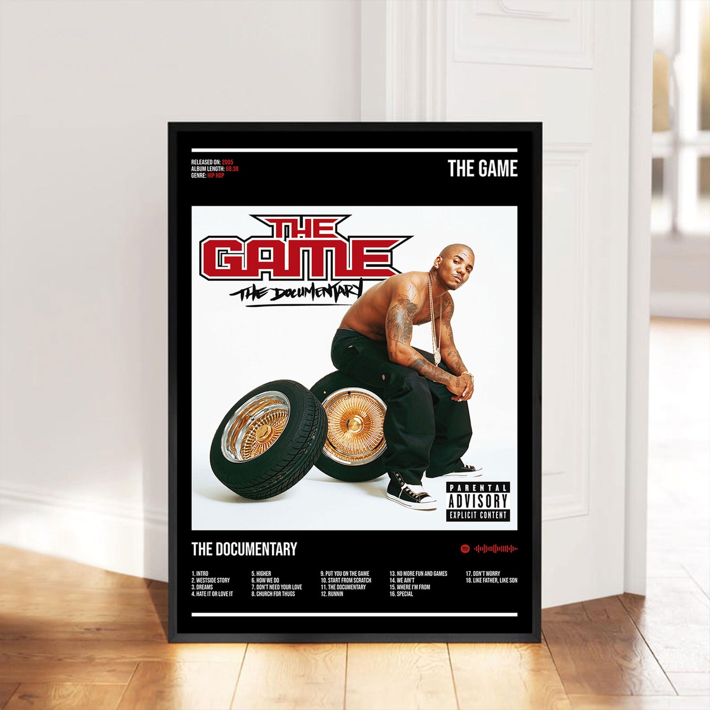 The Game "The Documentary" Album Decor Poster (Digital Download)