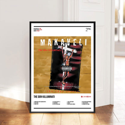 2Pac "Makaveli" Album Decor Poster (Digital Download)