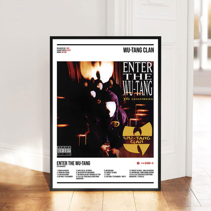 Wu-Tang Clan Album Decor Poster (Digital Download)
