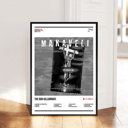 2Pac "Makaveli" Album Decor Poster (Digital Download)