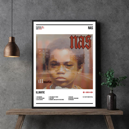 Nas "Illmatic" Album Decor Poster (Digital Download)