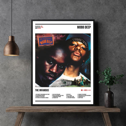 Mobb Deep "The Infamous" Album Decor Poster (Digital Download)