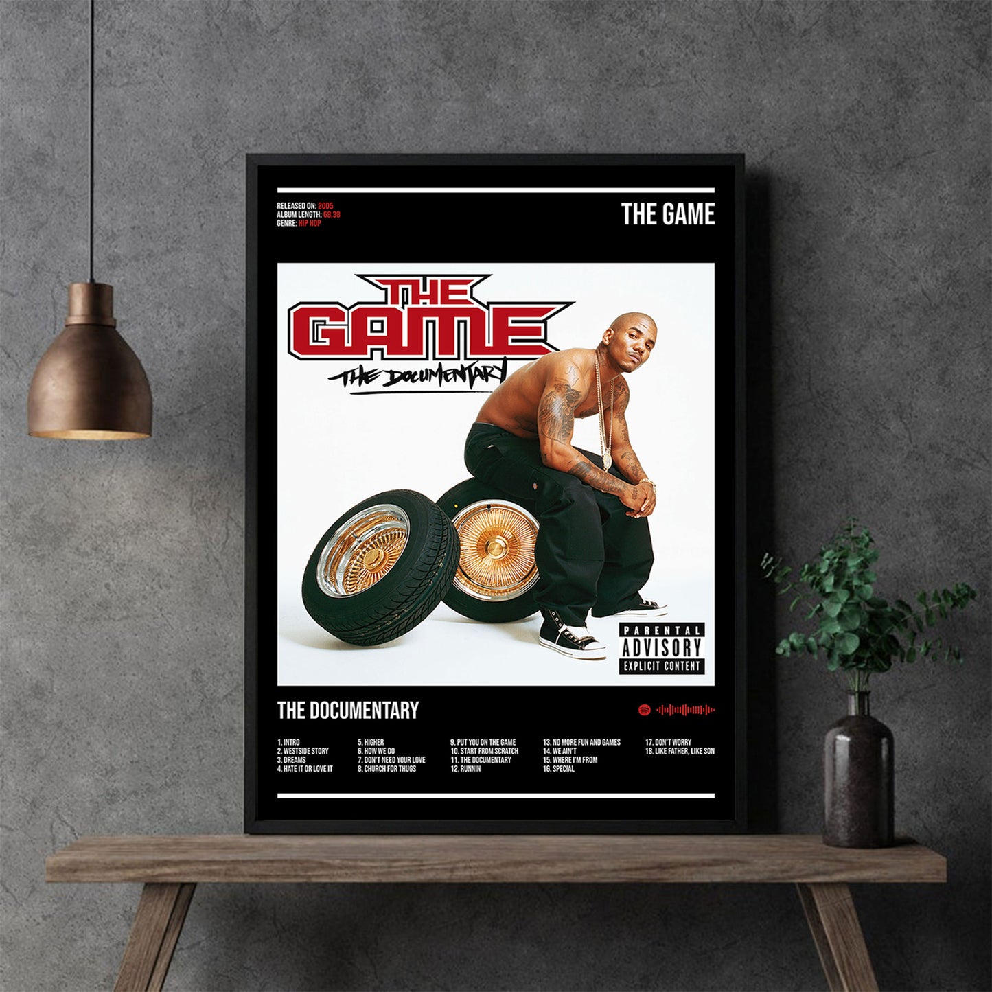 The Game "The Documentary" Album Decor Poster (Digital Download)