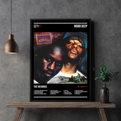 Mobb Deep "The Infamous" Album Decor Poster (Digital Download)
