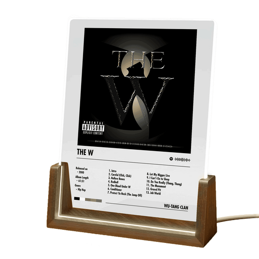 Wu-Tang Clan Album Decor Acrylic LED Frame