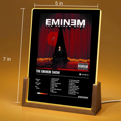 Eminem "The Eminem Show" Album Decor Acrylic LED Frame