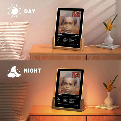 Nas "Illmatic" Album Decor Acrylic LED Frame