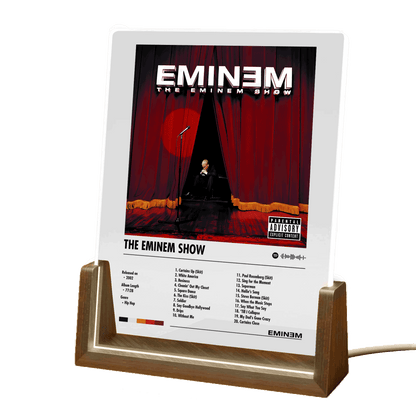 Eminem "The Eminem Show" Album Decor Acrylic LED Frame