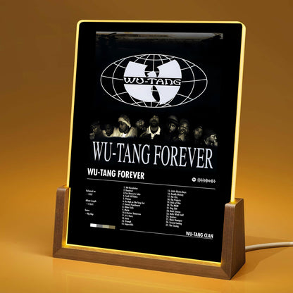 Wu-Tang Clan Album Decor Acrylic LED Frame