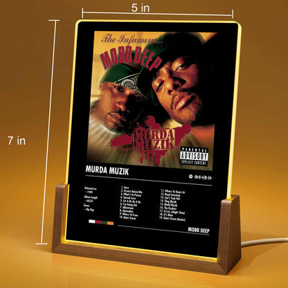 Mobb Deep Album Decor Acrylic LED Frame