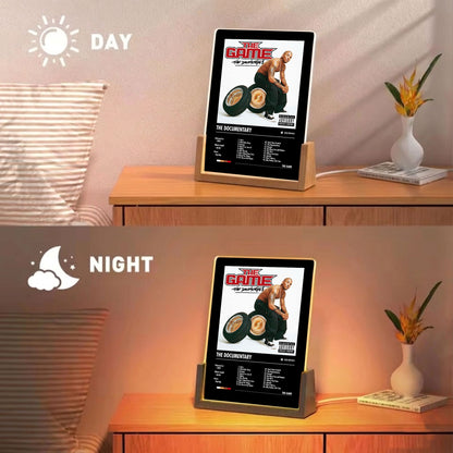 The Game "The Documentary" Album Decor Acrylic LED Frame