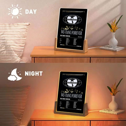 Wu-Tang Clan Album Decor Acrylic LED Frame