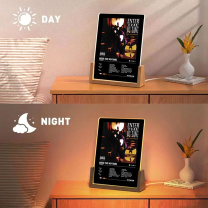 Wu-Tang Clan Album Decor Acrylic LED Frame