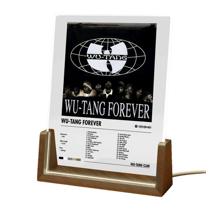 Wu-Tang Clan Album Decor Acrylic LED Frame