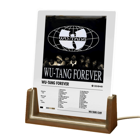 Wu-Tang Clan Album Decor Acrylic LED Frame