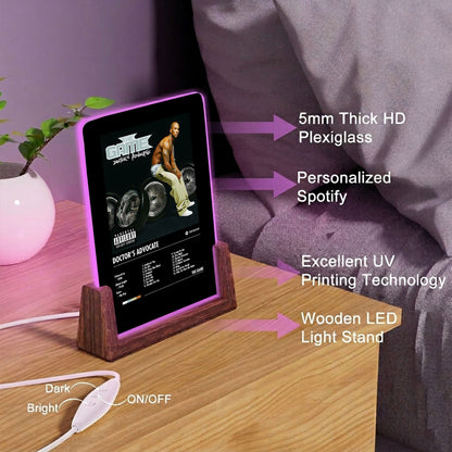 The Game "Doctor's Advocate" Album Decor Acrylic LED Frame