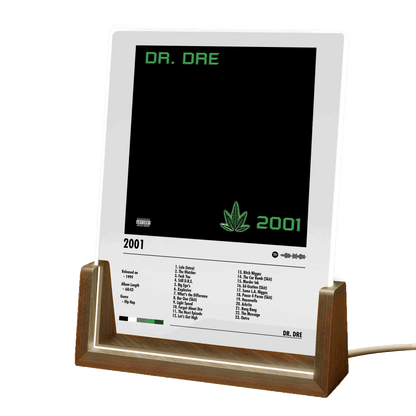 Dr. Dre "2001" Album Decor Acrylic LED Frame