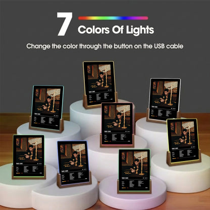 Drake "Take Care" Album Decor Acrylic LED Frame